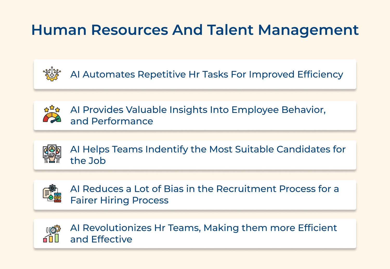 Human Resources & Talent Management