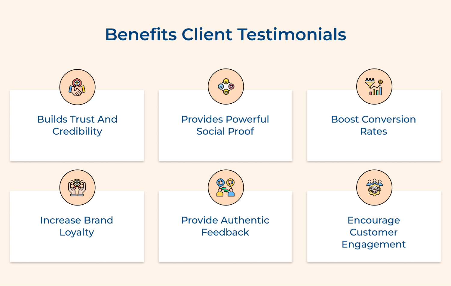 Benefits client testimonials
