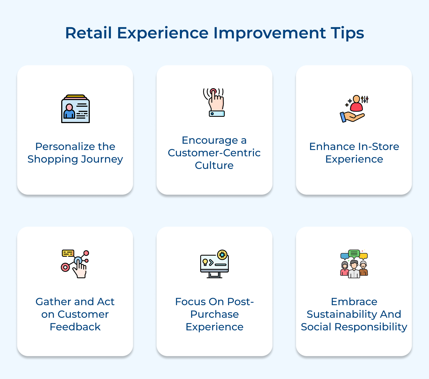 Retail experience improvement tips