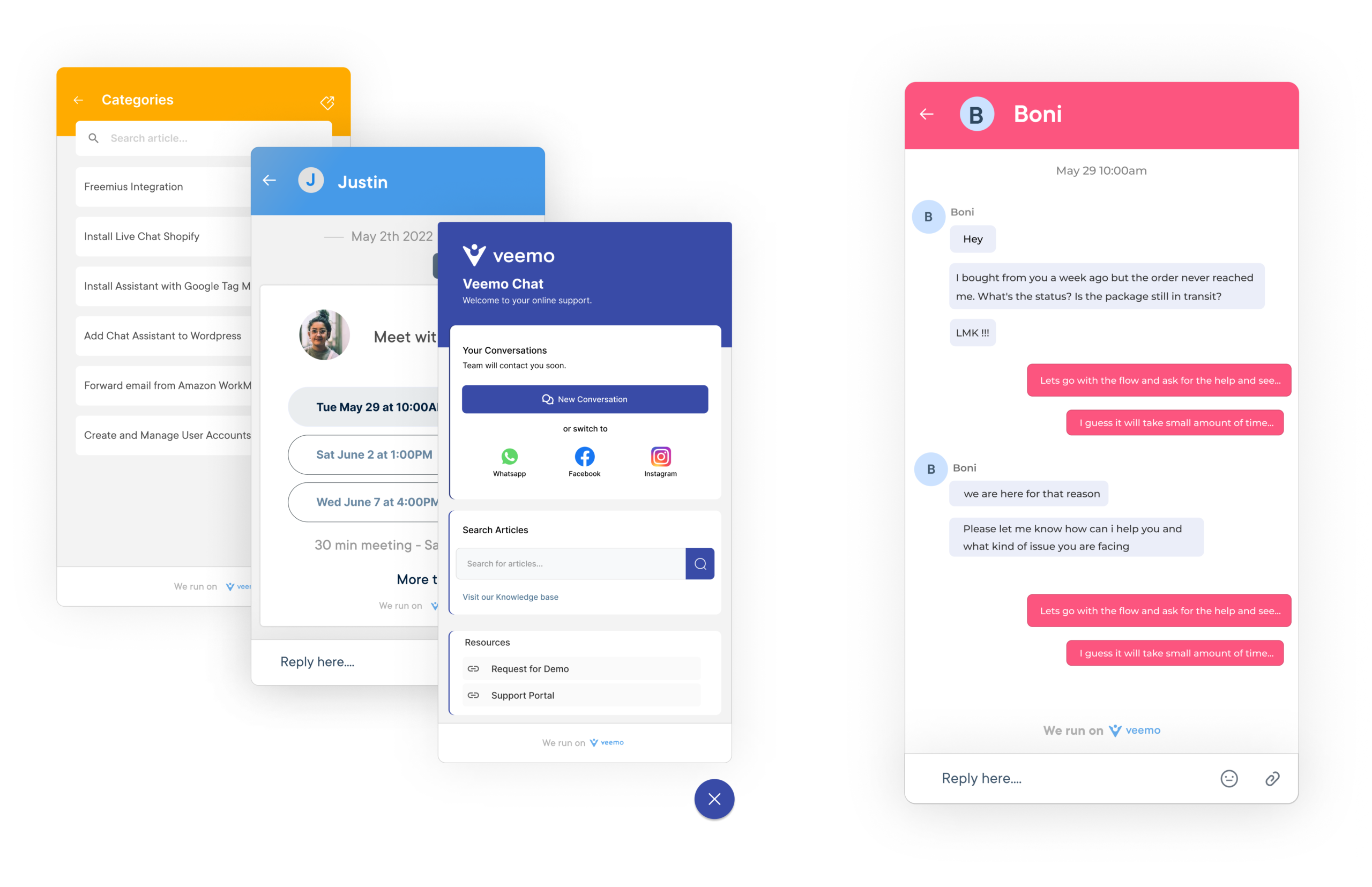 Veemo Chatbot Software