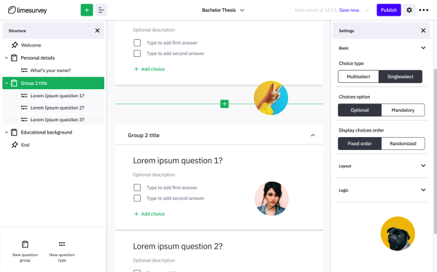 LimeSurvey enterprise survey software