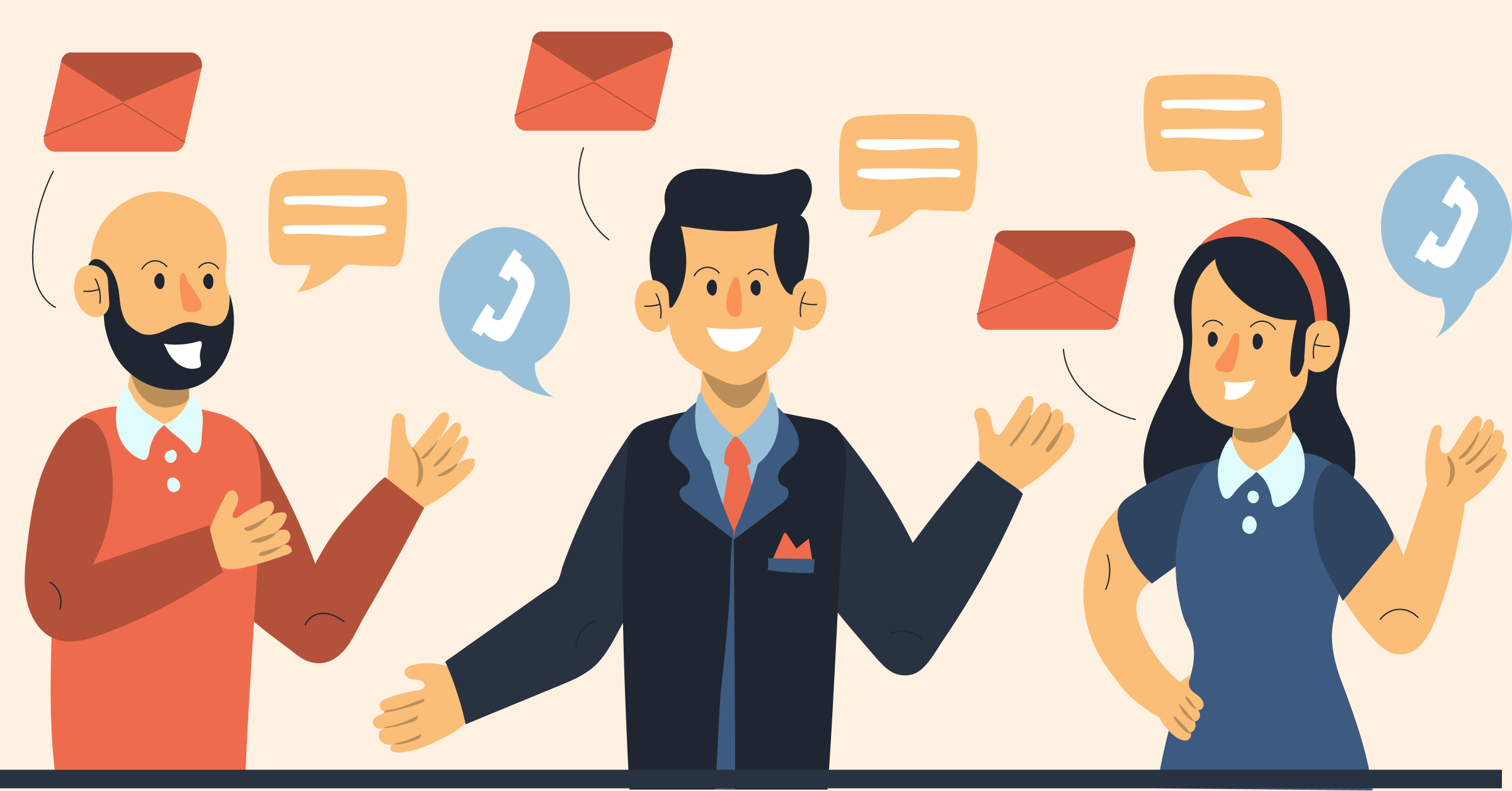 Customer communication channels