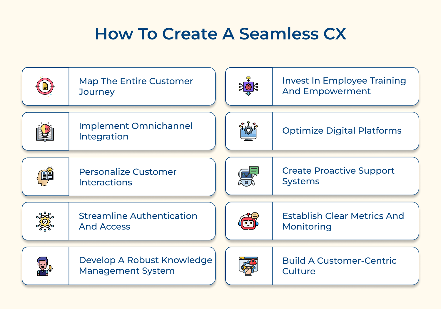 How to create a seamless CX