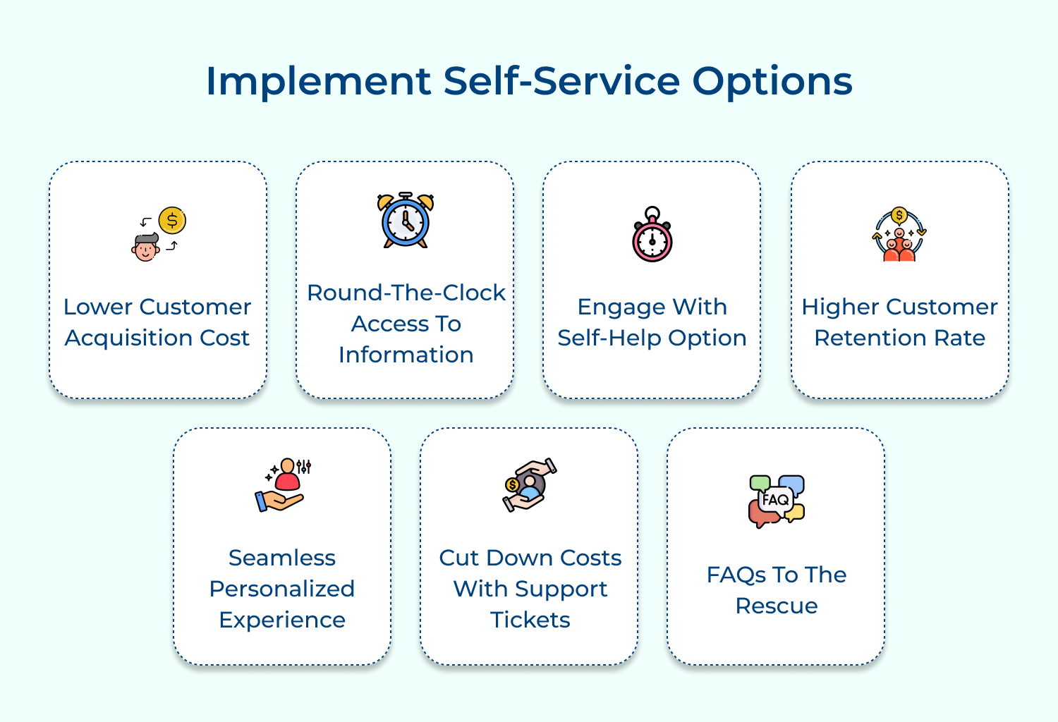 Implement self-service options