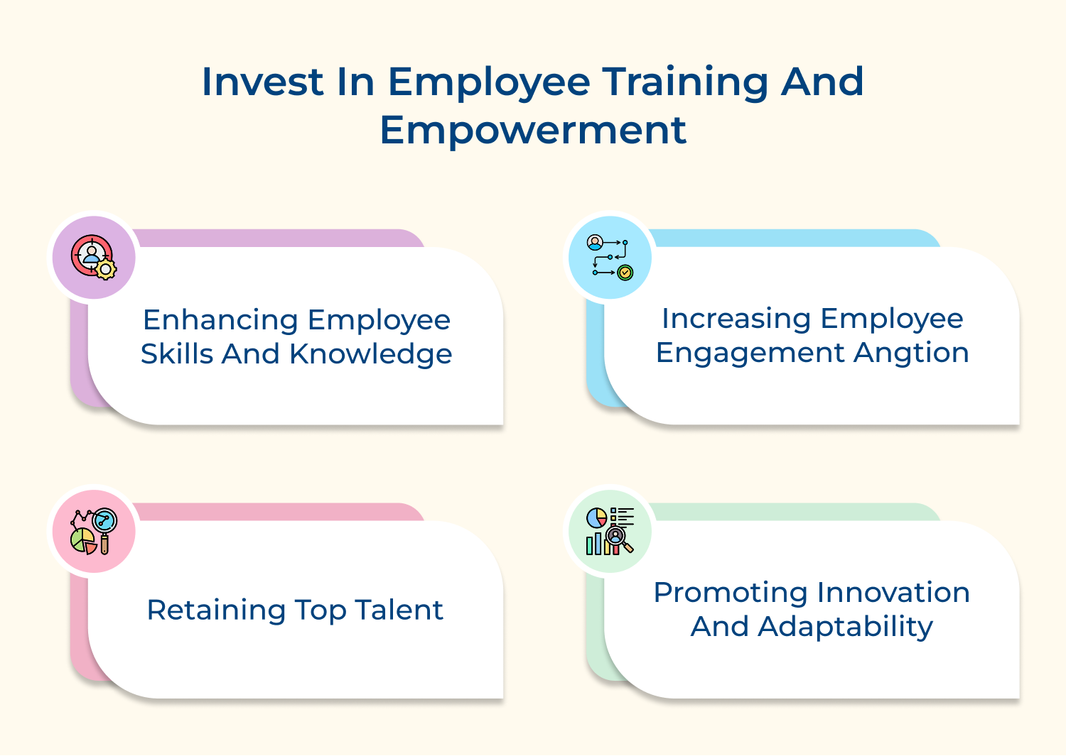 Invest in employee training and empowerment