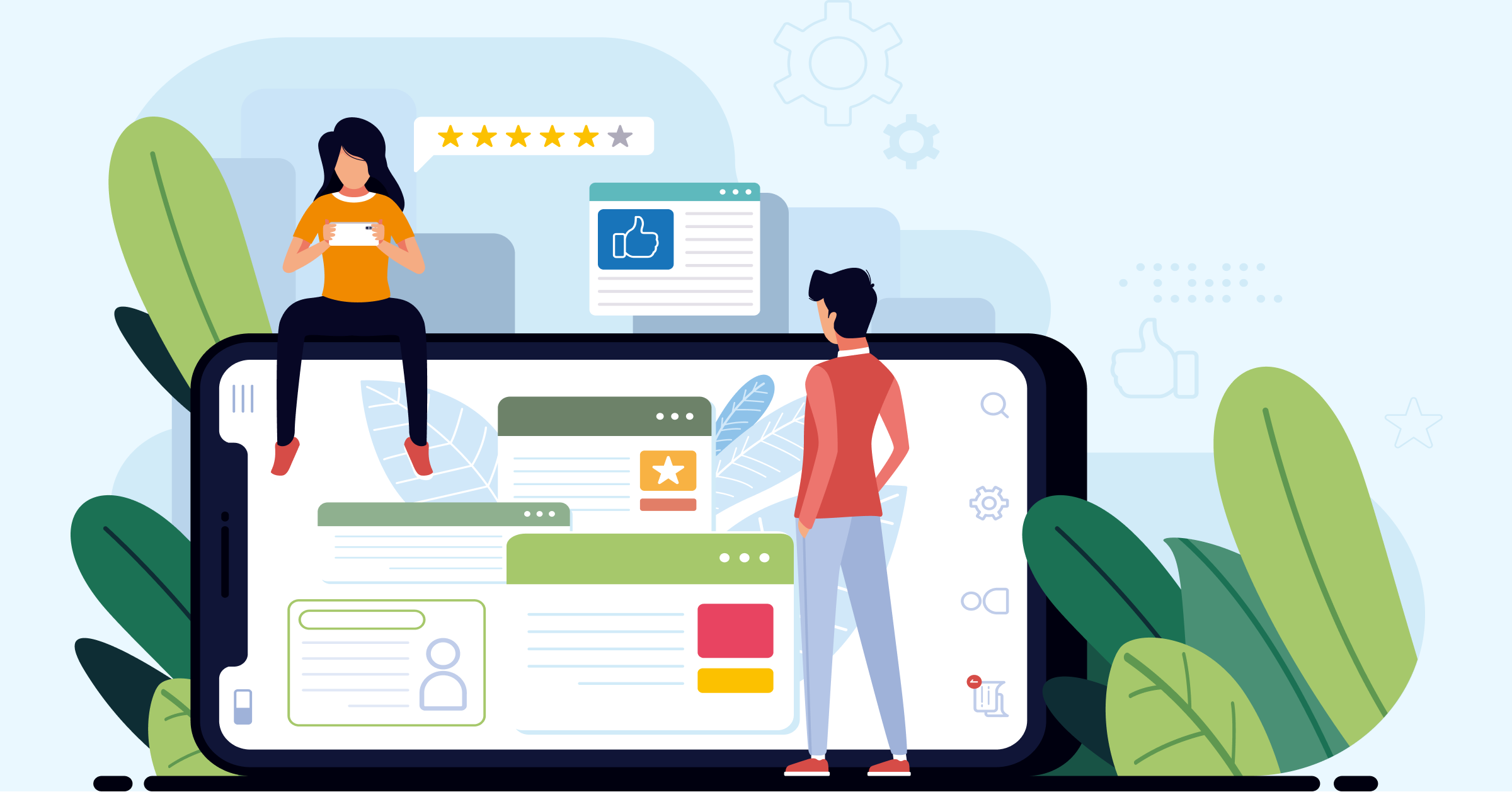 Online reputation management