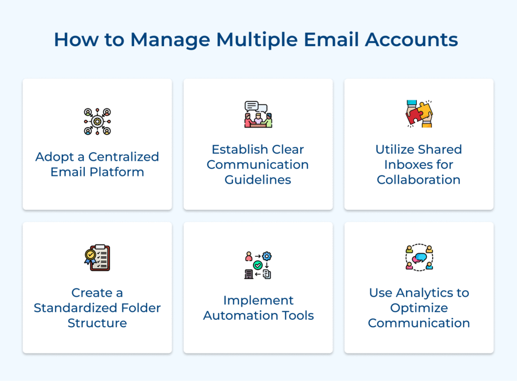 How to Manage Multiple Email Accounts: 6 Key Strategies
