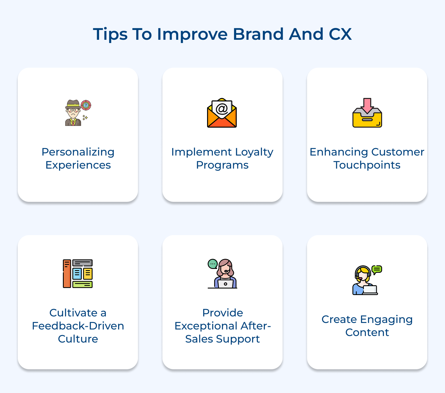 Tips to improve brand and CX
