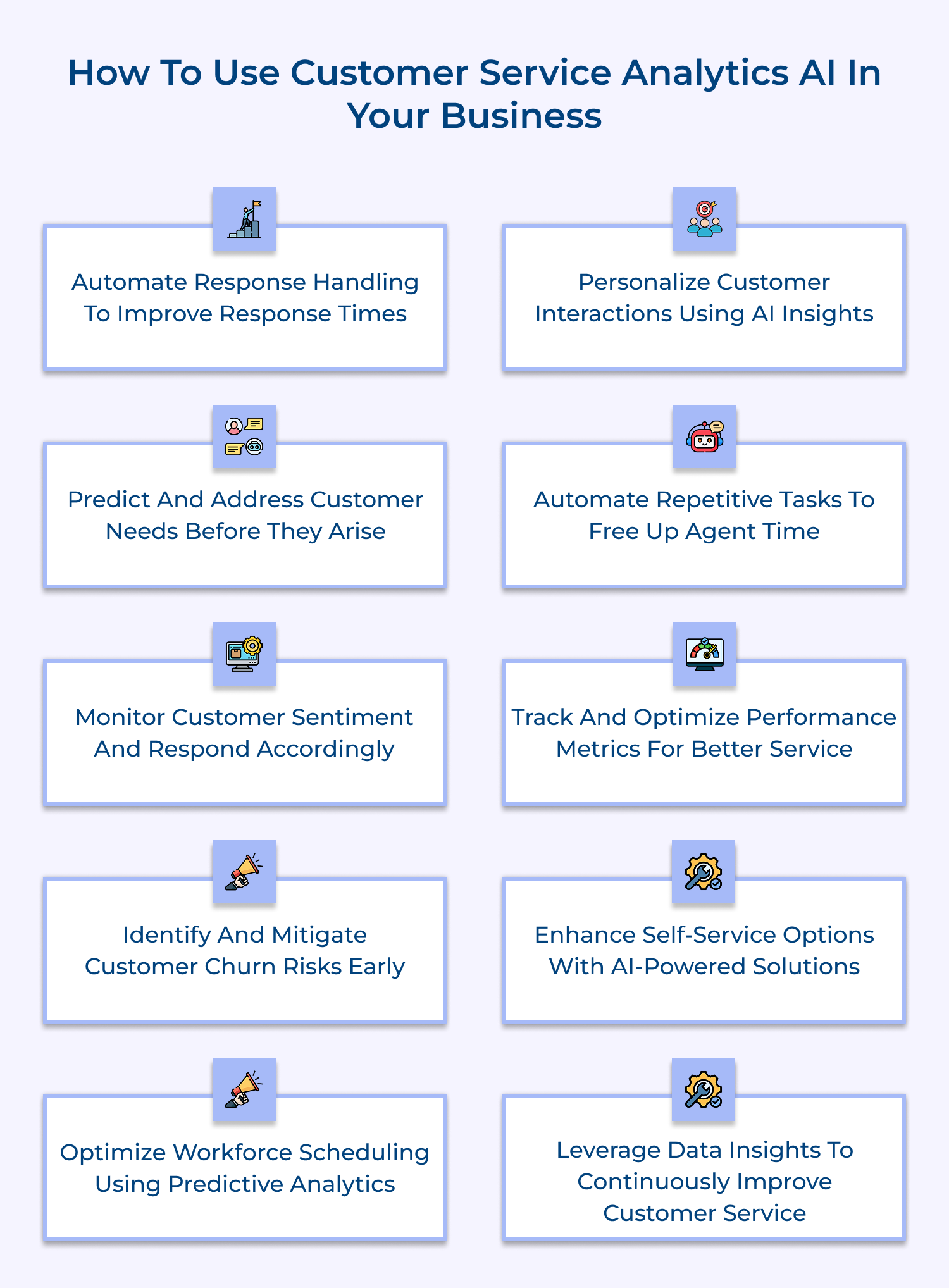 How to use customer service analytics AI in your business