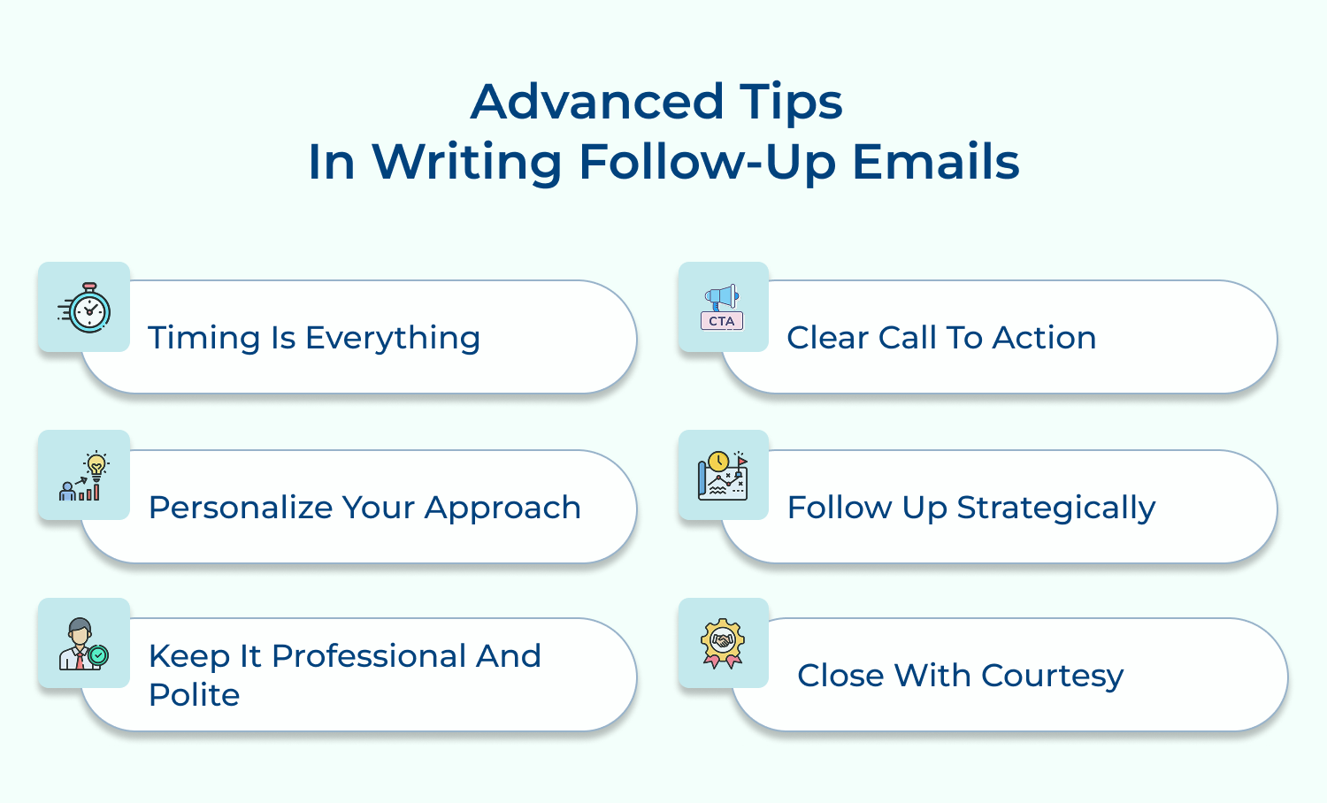 Advanced tips  in writing follow-up emails
