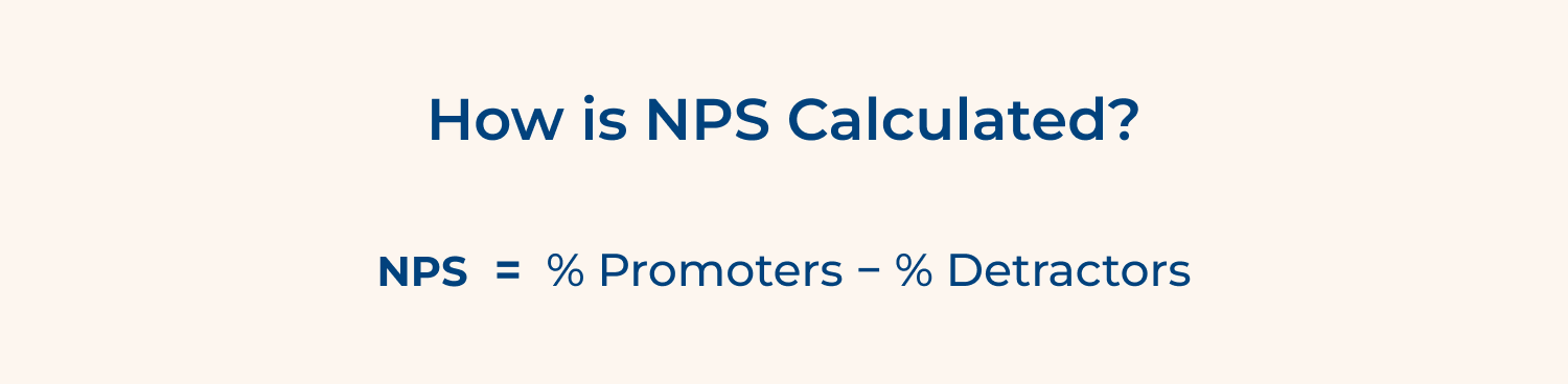 How is NPS calculated
