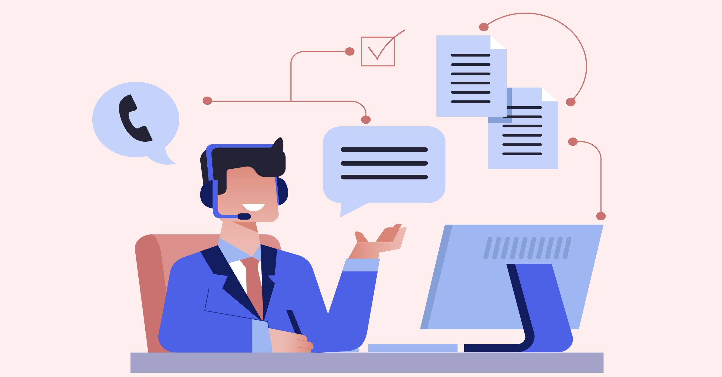 Online customer service