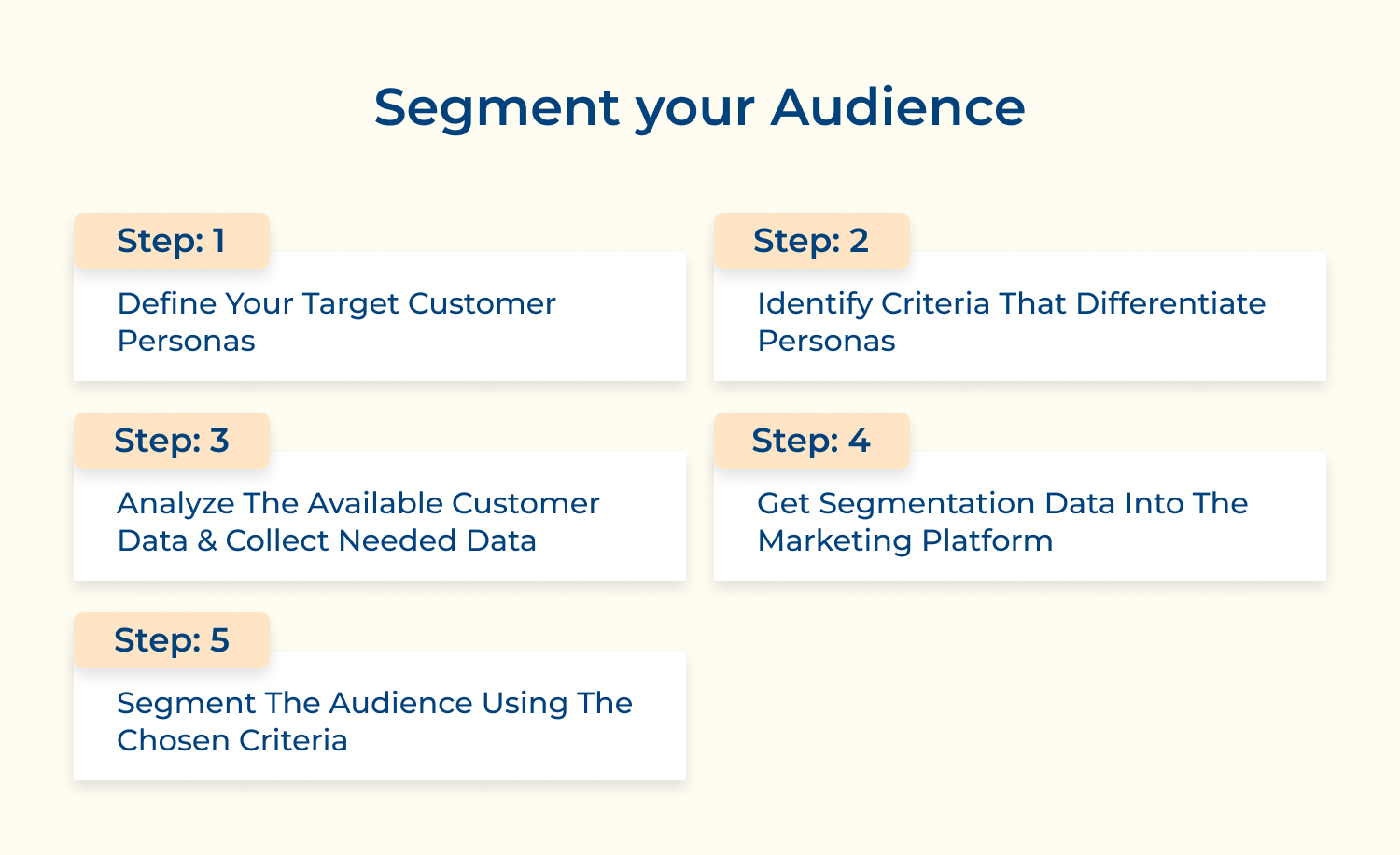 Segment Your Audience