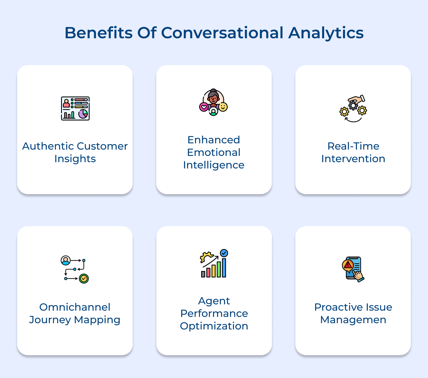 Benefits of conversational analytics